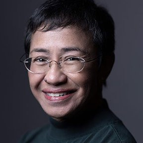 Maria Ressa Nobel Peace Prize Laureate 2021 Co-founder CEO Rappler Journalist Media Freedom Philippines