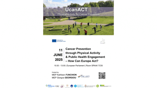 EP - Cancer Prevention through Physical Activity & Public Health Engagement – How Can Europe Act?