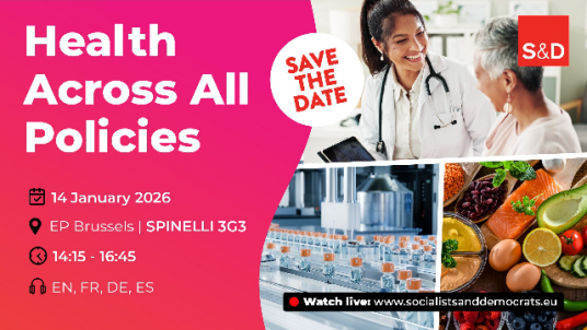 S&D Group event: Health Across all Policies