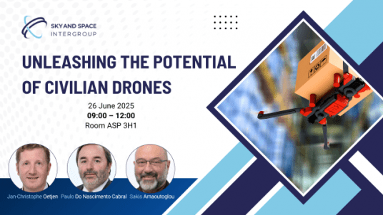 EP - Sky and Space Intergroup : Unleashing the Potential of Civilian Drones