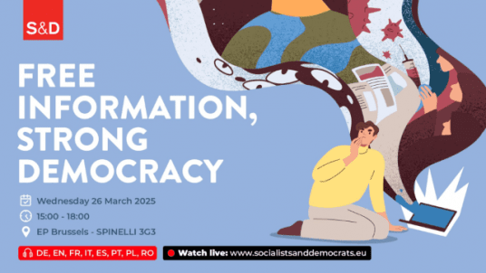 EP - S&D Group event: Free information, strong democracy
