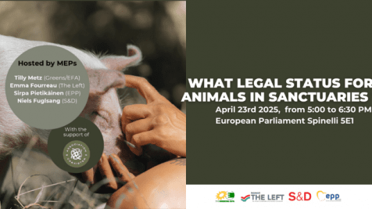EP - The legal status of sanctuary animals