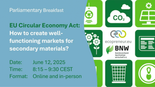 EP - Breakfast event on the EU Circular Economy Act