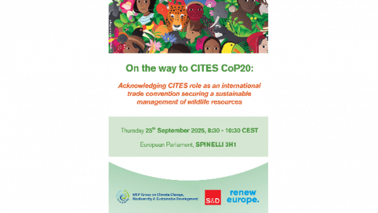 EP - On the way to CITES CoP20: Acknowledging CITES role as an international trade convention securing a sustainable management of wildlife resources